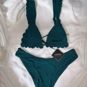 Bikini set: top and bottom are size large